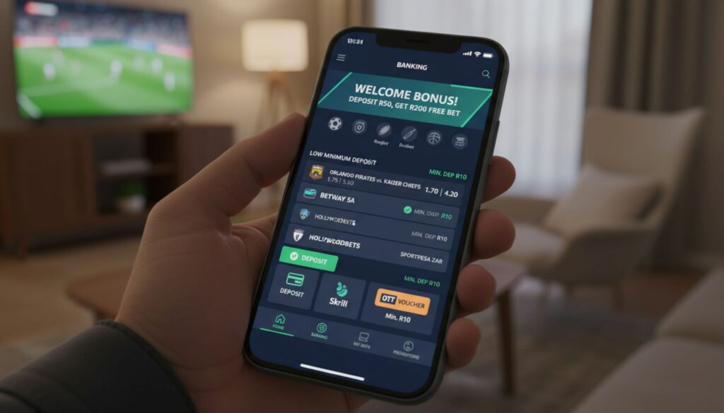 Tips for finding low minimum deposit sportsbooks in SA